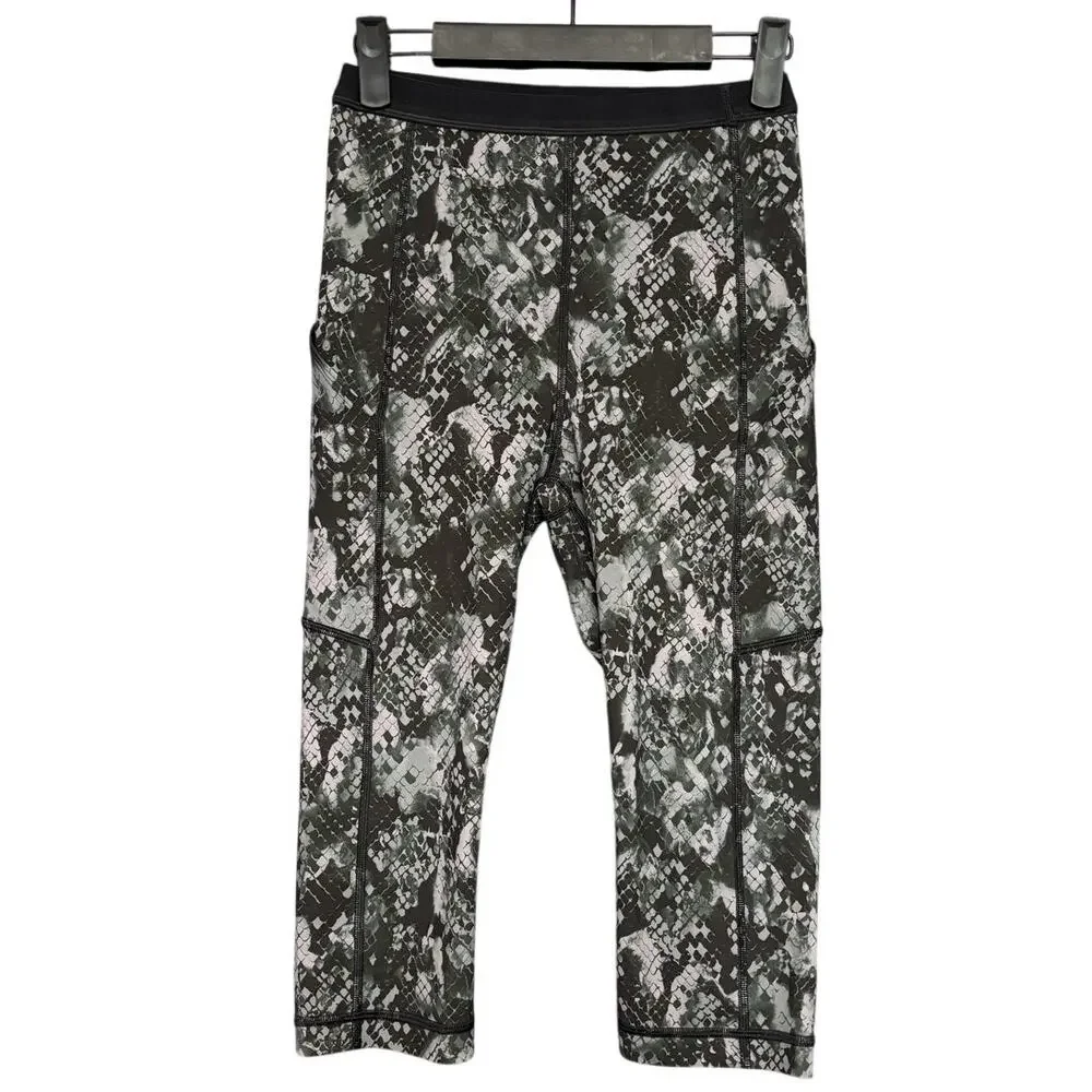 Lululemon Athletica High Rise Paddle Crop 15.75
